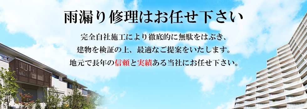 雨漏り修理